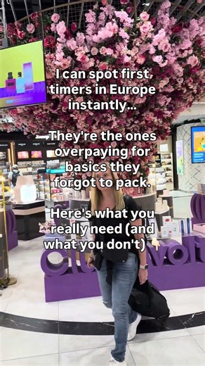 What first timers to Europe always forget to pack #traveltips