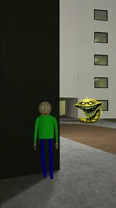 Can Baldi Will Escape From Hungry Worm Horror yellow #shorts