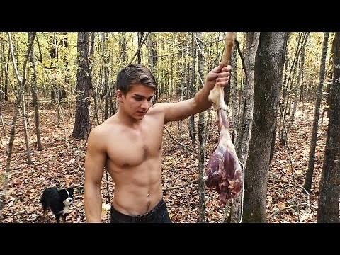 Deer Hunting in Georgia Woods - Cleaning and Cooking!