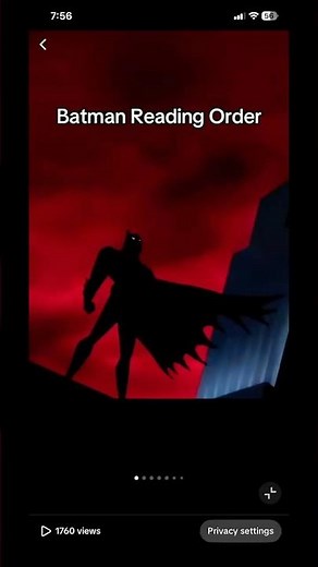 Beginner Batman Reading Order