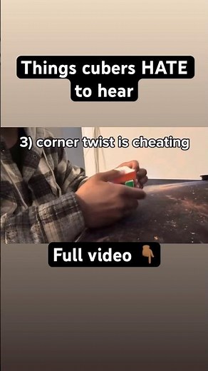 This one’s definitely the most annoying 🤣 #comedy #cubers #rubikscube #speedcubing