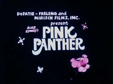 The Pink Panther - 70's TV Title Cards (HQ)