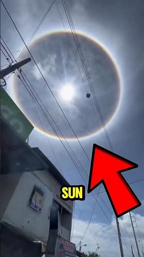 22-Degree Halo Around the Sun | Stunning Sky Phenomenon Explained