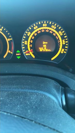 Reset service Toyota auris 08