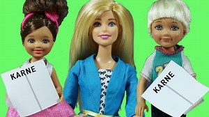 Barbie ve Ailesi Karne Günü Heyecanı | Barbie Türkçe izle | Evcilik TV