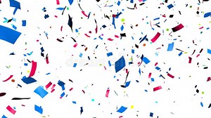 Confetti falling stock footage. Video of parade, particle - 49145492