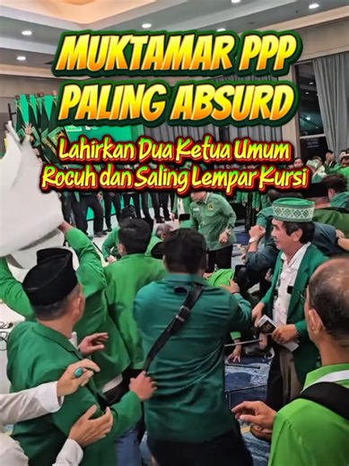 Muktamar X PPP: Tragedi Komedi dalam Politik