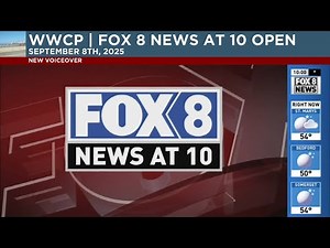 WWCP-TV | Fox 8 News at 10 Intro [New Voiceover](9/8/2025)