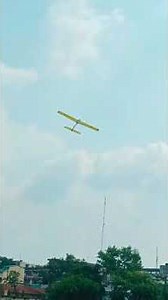 RC glider plane flying video