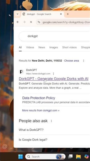 “Day 14: Google Dorks + GPT — Unlocking Ethical OSINT Power! ⚡💻”