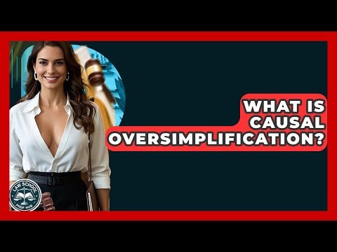 What Is Causal Oversimplification? - Law School Prep Hub