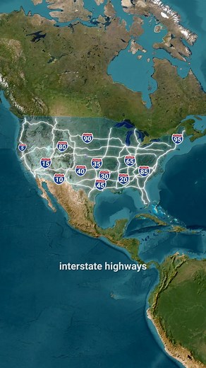 GeoGlobeTales on Instagram: "How Highways are Numbered 🚗 U.S Interstate Highways 🇺🇸 #interstate #highways #ushighways #highwaysystem #highwaynumbering #road #traveltips #states #usa #us #unitedstates #learn #map #maps #geography #history #viralfact #facts #fyp #interestingfact #georeels #historyreels #reels #uniquegeography #learning #viral #viralmap #maplovers"