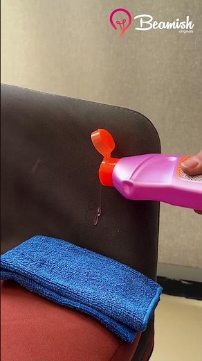 Sofa stain removal hack #easy #sofa #cleaning #trick
