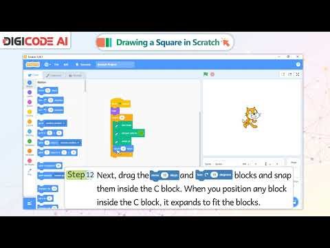 𝐃𝐫𝐚𝐰𝐢𝐧𝐠 𝐚 𝐒𝐪𝐮𝐚𝐫𝐞 𝐢𝐧 𝐒𝐜𝐫𝐚𝐭𝐜𝐡|𝐂𝐡 𝟎𝟔|𝐃𝐢𝐠𝐢𝐂𝐨𝐝𝐞 𝐀𝐈_𝟐.𝟏|𝐂𝐥𝐚𝐬𝐬 𝟎𝟓