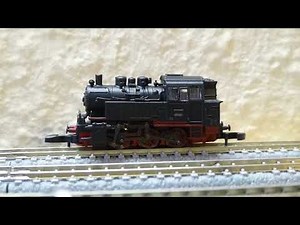 Märklin Z 81352 DB Kohlenzug mit Dampflok BR 80 (Bulli)