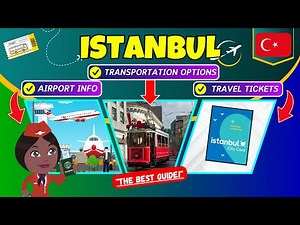 🇹🇷 ISTANBUL: Transportation and Travel Tickets. Full guide! 🚇🚕✈️