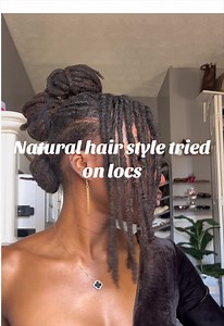Stunning Loc Style with Kiss & Bask and Lather