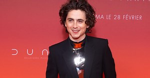 Timothée Chalamet acclamé lors de son arrivée sur le plateau de Quotidien
