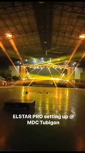 ELSTAR PRO setting up @ MDC Tubigon | ELSTAR DISCO MOBILE