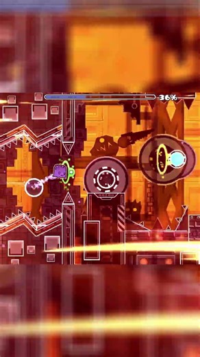 Camera effects TOP levels use: Rotation on Impact #gdcreator #geometrydash