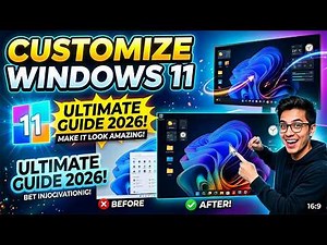 Windows 11 Customization | Taskbar Customization Windows 11 | Desktop Customization Windows 11