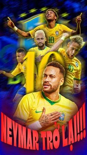 Neymar CHÍNH THỨC TRỞ LẠI 😱 WORLD CUP CUỐI CÙNG ĐÃ TỚI?! #football #baome #neymar