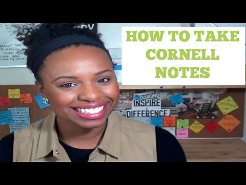 How To: Take Cornell Notes