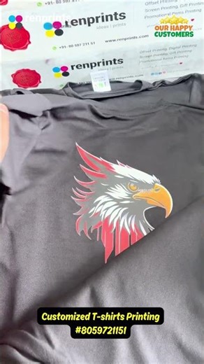 Customized T shirt Printing by Renprints