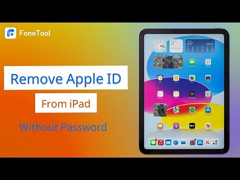 🔥How to Remove Apple ID from iPad without Password 2025