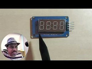 Interfacing TM1637 4-digit Seven Segment LED module with RaspberryPi Pico using micropython