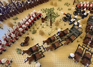 Learning History with LEGO: Huge Battle of Isandlwana with 2,500 Minifigures! Created by Oiley's Bricks | Beyond the Brick