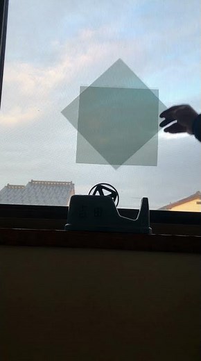 An interesting experiment using three polarizing plates