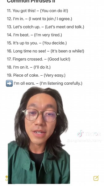 10 Basic Daily Phrases in English