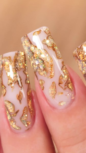 5.4K views · 192 reactions | Just appreciating THESE ✨ Hybrid Gel (Polygel) Nails with- would you believe- plastic wrap effect?! Full tutorial of these on YouTube 彩 #nailcareereducation #nails #nailtech #naildesign #nailtutorial #nailsonfleek #nailartist | Nail Career Education | Facebook