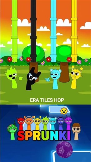 Can You Help Pinki Choose the Right Color? 🎨🩷😲#tileshop #sprunki #funny #animation #shorts