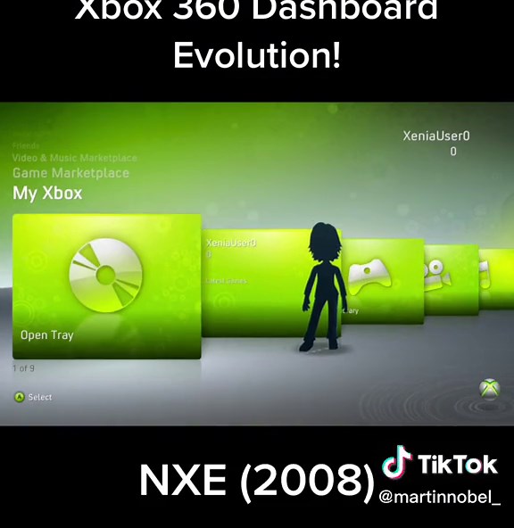 xbox 360 dashboard evolution | xbox 360