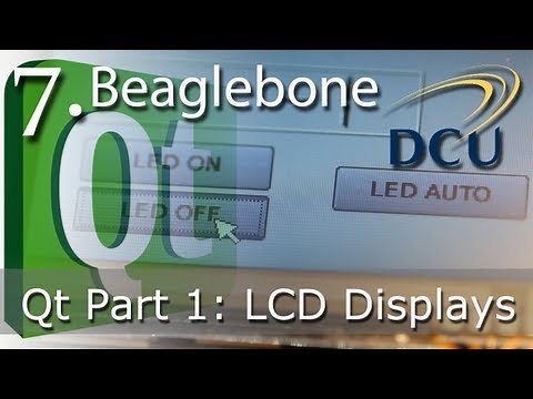 Beaglebone: LCD Touchscreen GUI Applications for Embedded Linux