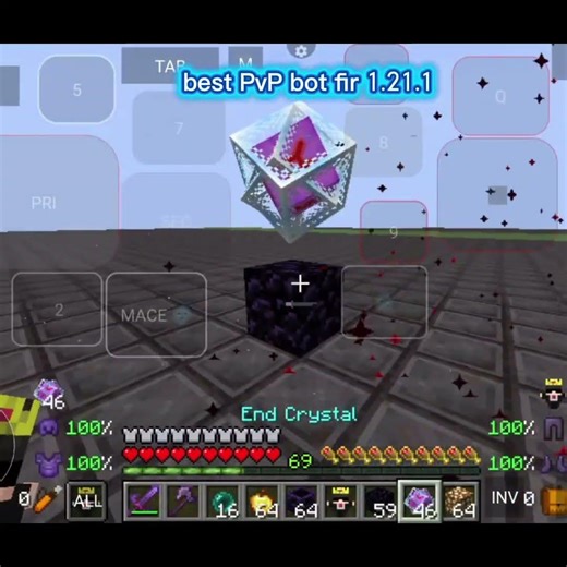 best PvP bot #minecraft #pvp #pvpbot #java #prismlivestudio