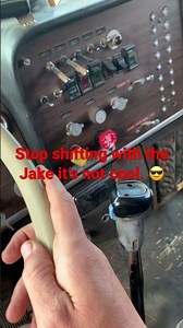 Jake shifting the correct way.