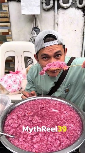 ปลาหมึกย่างน้ำหวาน สีชมพูขนาดนี้คือเมนูอะไรกันแน่!