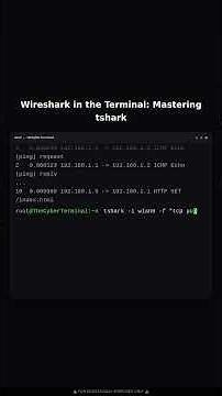 Wireshark in the Terminal: Using tshark