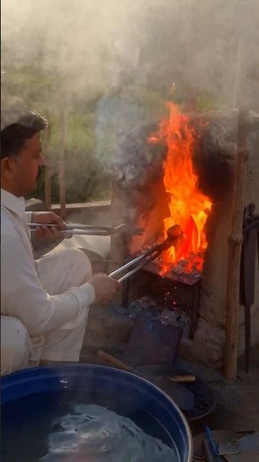 Forging an Axe by Hand | Old School Blacksmithing