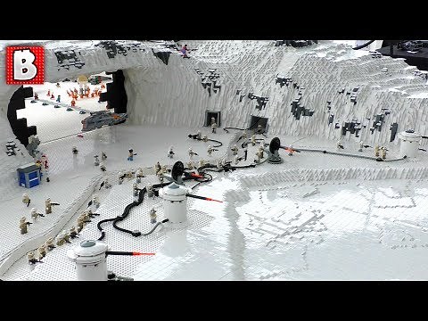 Biggest Lego Hoth Ever!!! Star Wars Days LEGOLAND 2017