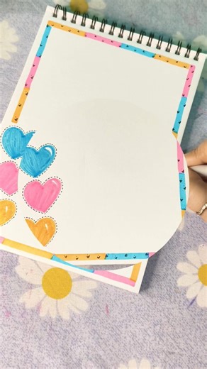 🌸aesthetic front page Idea for project✨#youtubeshorts #project #shorts #frontpage #trending #comedy