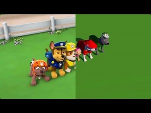 PAW Patrol Intro Comparison ( Original Vs Homemade Intros )