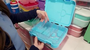 The Family Fudge Bento Box - Blue - Etsy