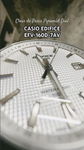 New Casio Edifice EFV-160D-7AV Review #Shorts #casioedifice
