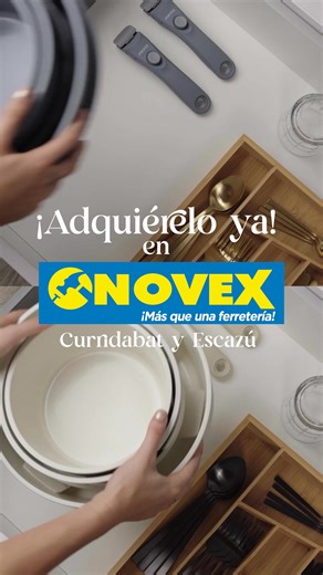 🔥 ¡Atención amantes de la cocina! 🔥 Ahora podés encontrar lo mejor de MONIX en las tiendas NOVEX de Escazú y Curridabat 🛒 ✨ Ollas de calidad profesional, diseño espectacular y durabilidad garantizada. 👨‍🍳 Elegí tu favorita: 🔹 Diamond Try-Ply (5 piezas) 🔹 Steel Master (7 piezas) 🔹 Cerámica Set de ollas y sartenes Gris o Crema (13 piezas) 🔹Cerámica Set de sartenes Gris o Crema (4 piezas) 🎁 ¡Y lo mejor! Están disponibles a precio especial por tiempo limitado. Pasá por tu NOVEX más cercano