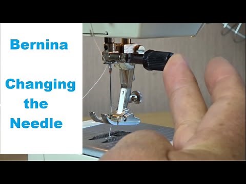 Bernina - Basics Part 4 - Changing the Needle - Models 1030, 1031, 1080, 1130, 1230, 1260 and More