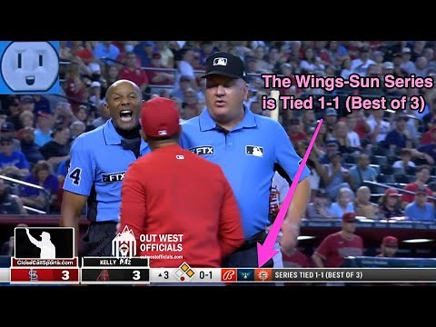 Ejection 138 - Cards' Oliver Marmol Politely Exchanges Cordialities with Umpire CB Bucknor